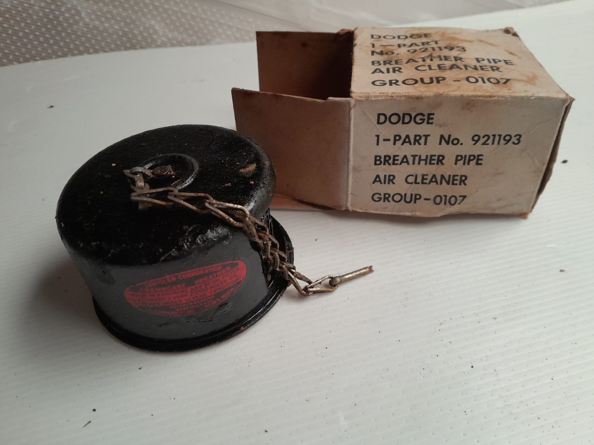 reniflard huile  Dodge