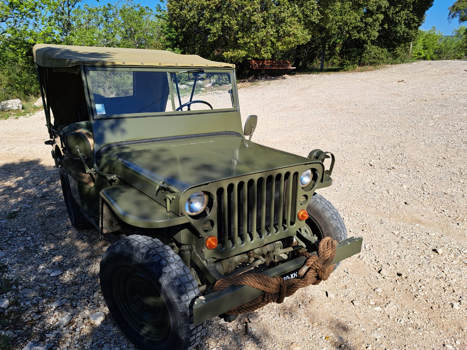 jeep hotchkiss M201 bache