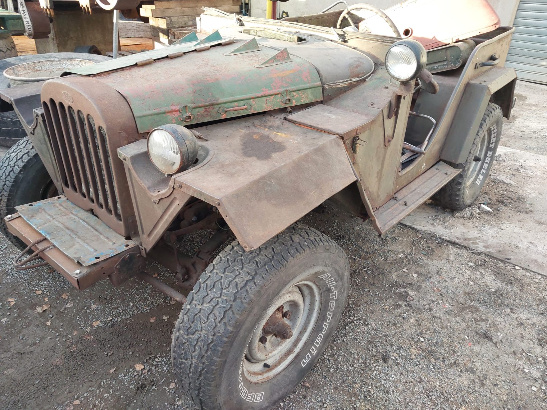 Jeep russe ww2 Gaz 67B