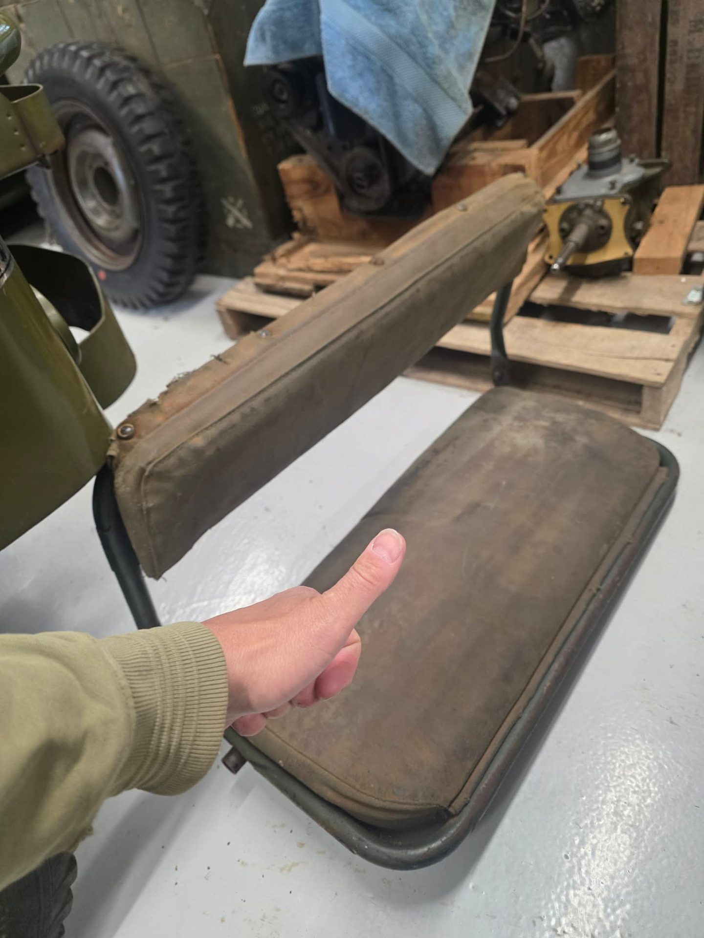 Banquette arrière d'origine Ford